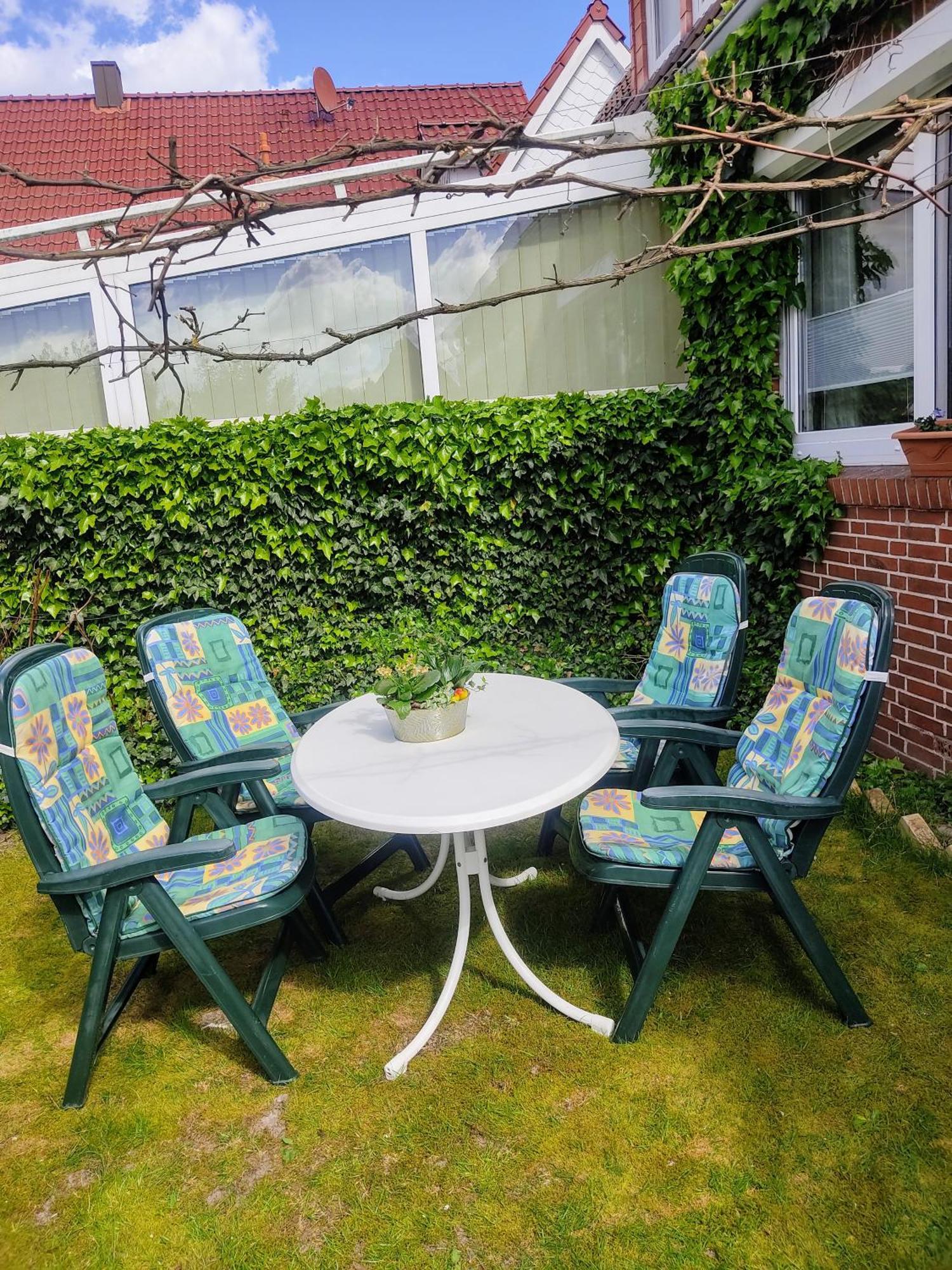 Ferienwohnung Haus Papenburg Garten Parkplatz Nordsee Exterior photo