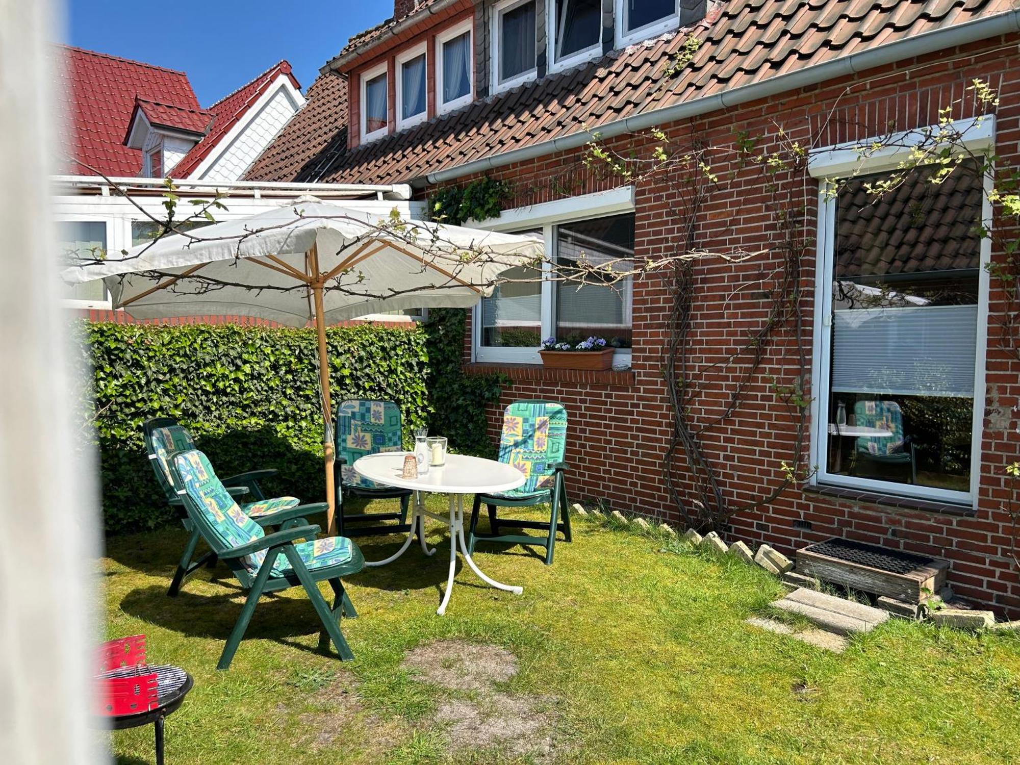 Ferienwohnung Haus Papenburg Garten Parkplatz Nordsee Exterior photo